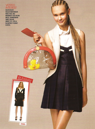 Illustration for article titled Teen Vogue: Be A "Gender Bender" With A Blazer & Cornrows